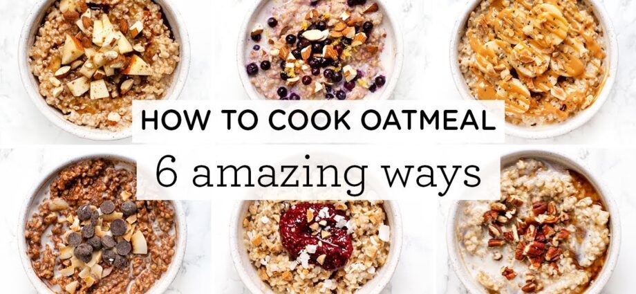 Oatmeal: recipes. Video