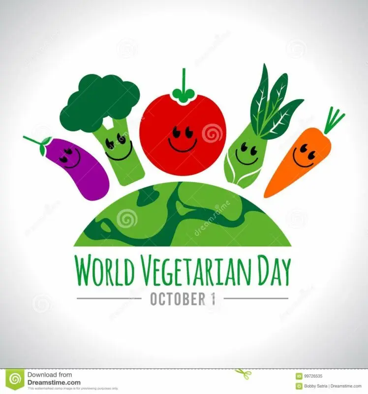 October 1 &#8211; Vegetarian Day