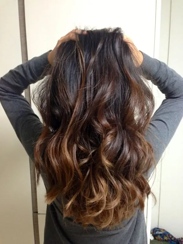 Ombre Hair Color Effect