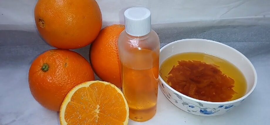 Aceite de laranxa: aplicación en cosmetoloxía. Vídeo