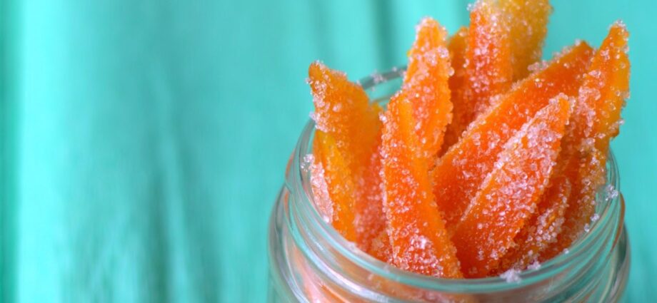 Orange peels: recipe. Video