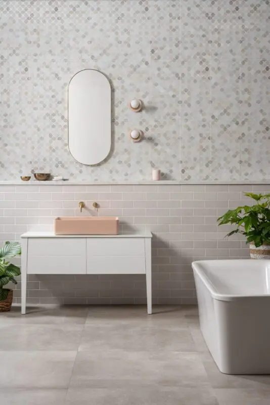 Original bathroom tile design