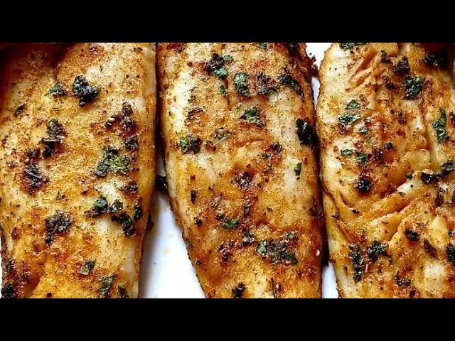 Oven baked hake: video recipe