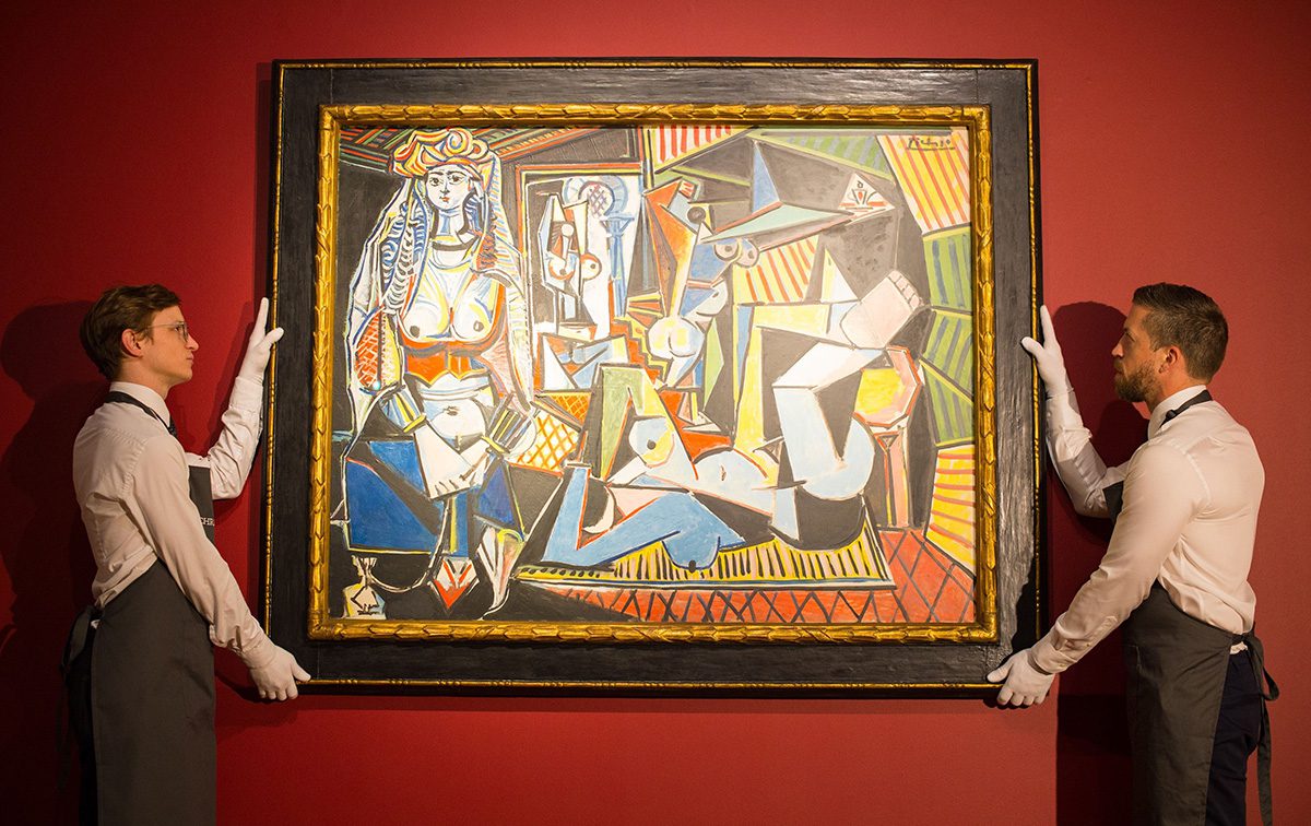 Pablo Picasso Paintings By The Master Sold For A Record Amount   Pablo Picasso Paintings By The Master Sold 