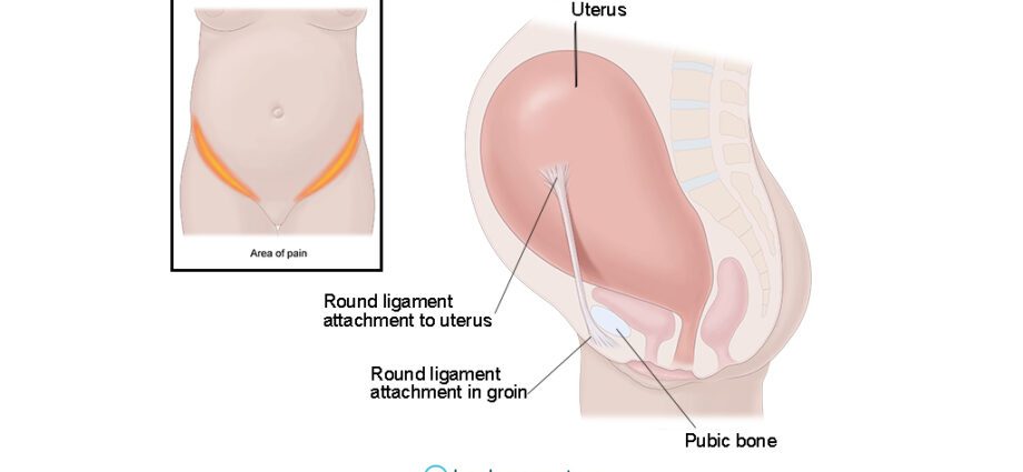 Pains in the lower abdomen during pregnancy