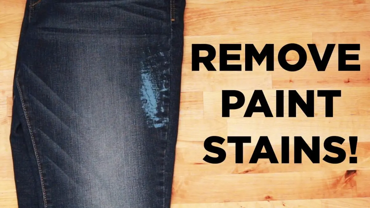 Paint stains: how to remove? Video