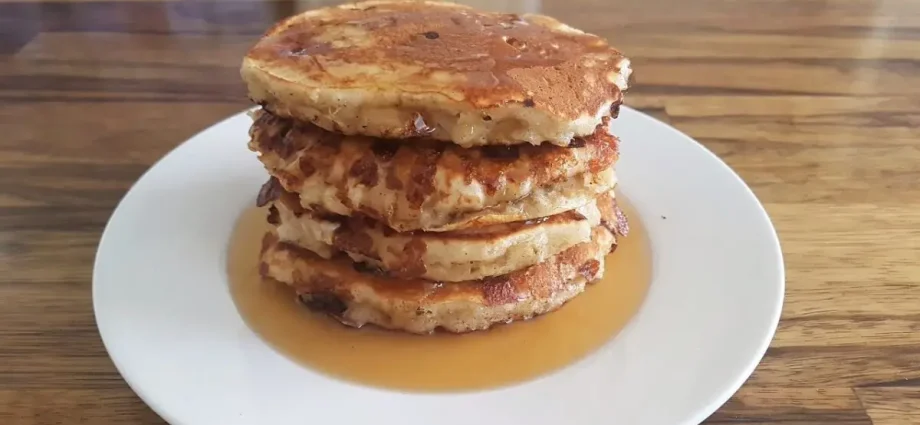 Cottage cheese pancakes. Video and photo recipe