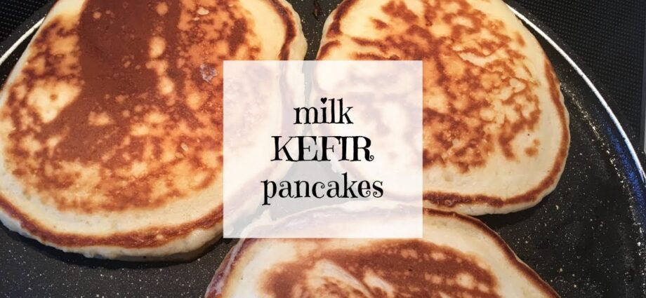 Pancakes with sour milk or kefir. Video recipe