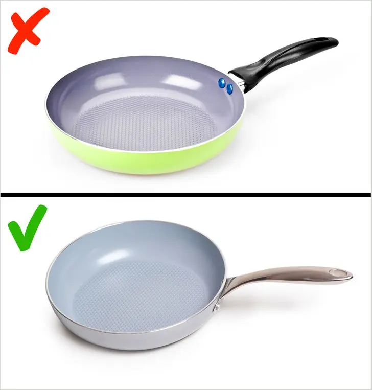 Pans rating: which coatings are harmful to health