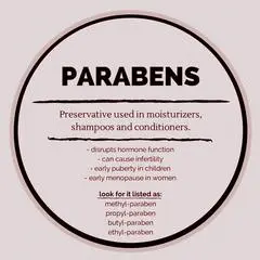 Parabens in cosmetics are dangerous for women&#8217;s health