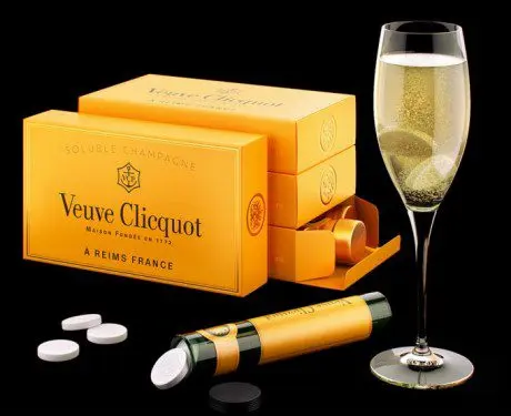 Pastillas Solubres de la Veuve de Clicquot