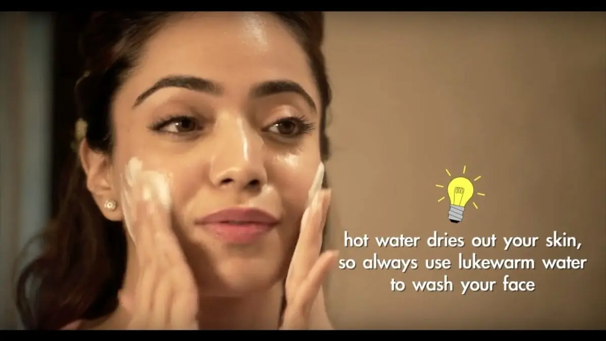 Perfect facial skin. Video Tips