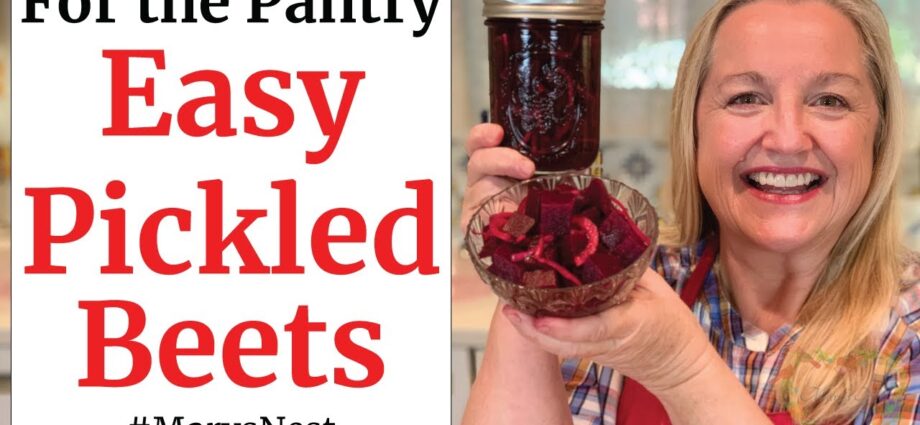 Pickled beets: video recipe