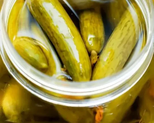 Pickled cucumbers