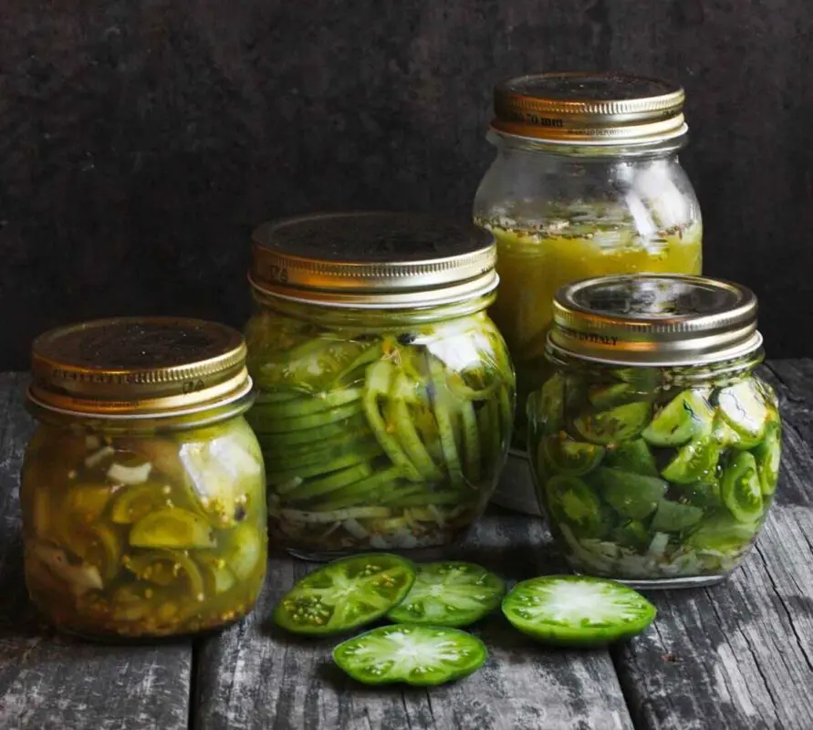 Pickled green tomatoes: getting ready for winter. Video