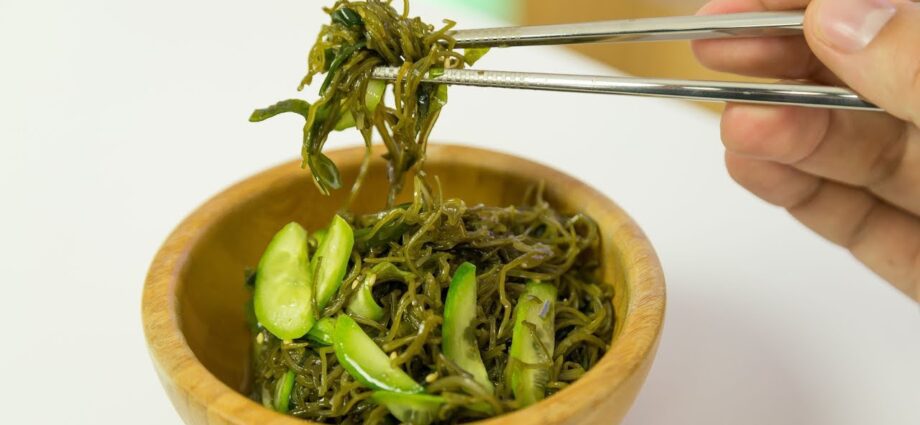 Pickled seaweed: how to make at home? Video