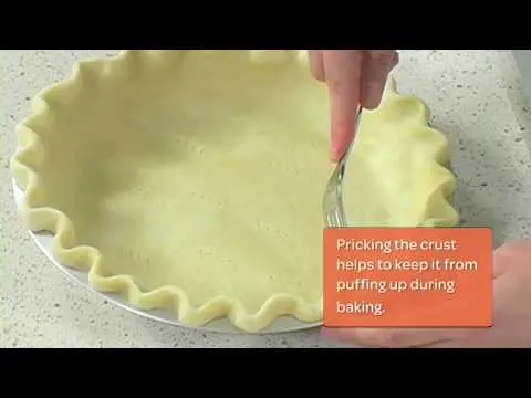 Pie edges: how to pinch? Video