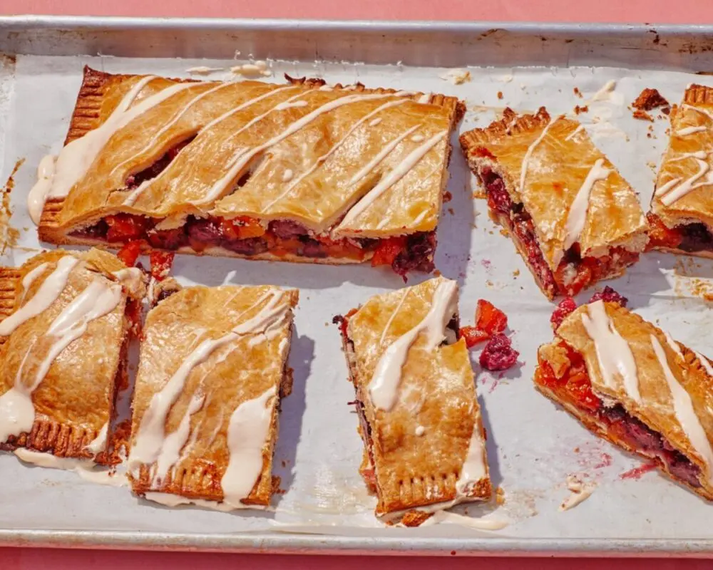 Pie with dried apricots. Cooking recipe video