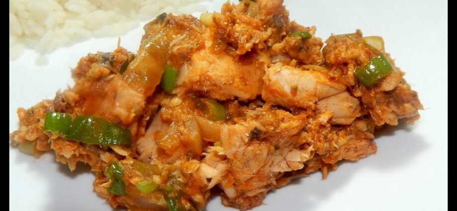 Pink salmon stew: video recipe