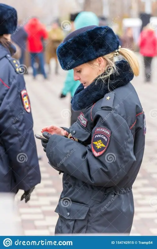 Police girls photo: beautiful girls of Samara