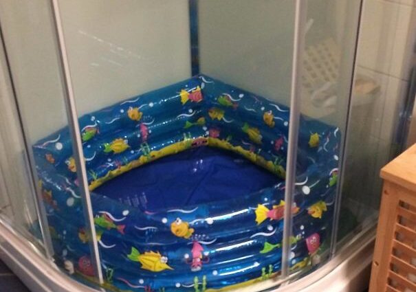 Pool in the shower and 19 more brilliant parenting life hacks