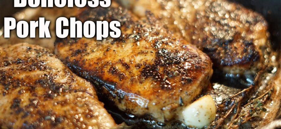 Pork Chops: Gourmet Recipes. Video