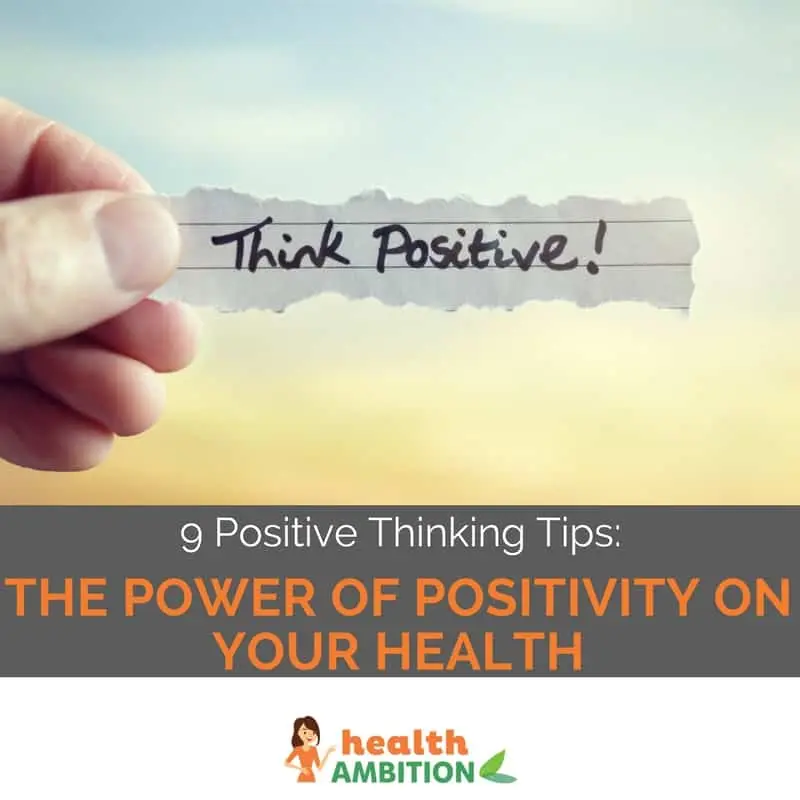 Positive thinking for better health