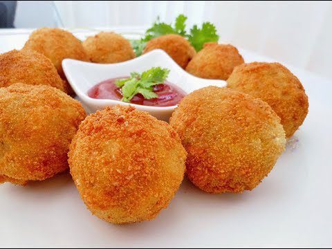 Potato balls: how to do it right? Video