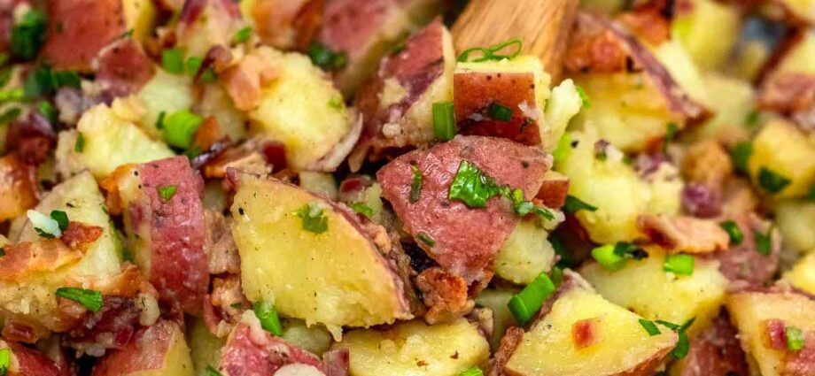 土豆沙拉：德国食谱。 视频