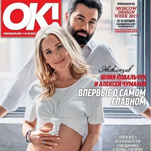 Pregnant Julia Kovalchuk photo