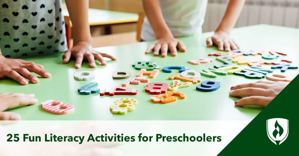 Preparing children for literacy: classes for preschool children