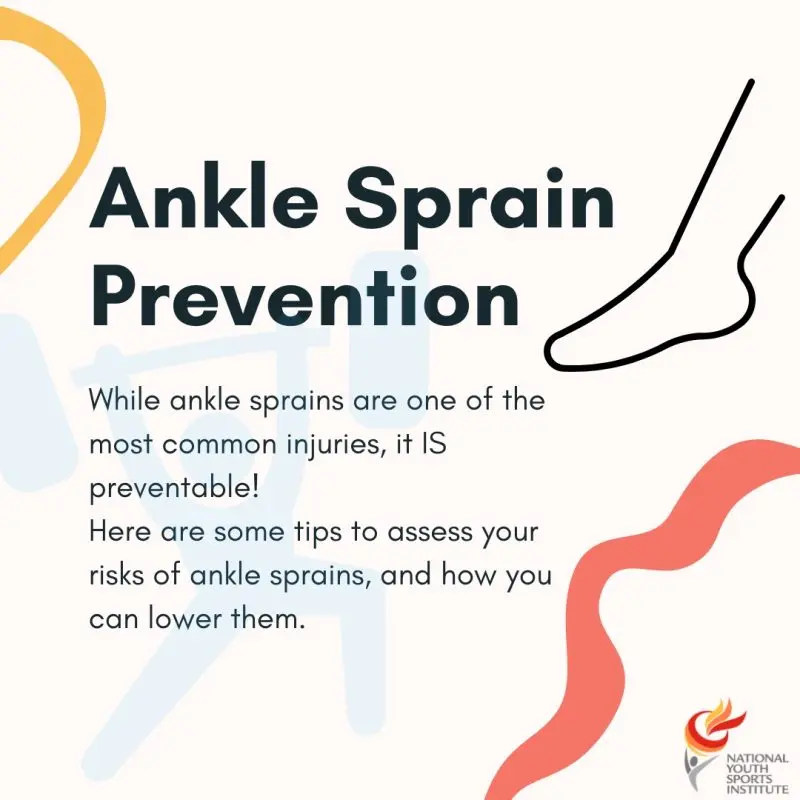 Prevention of a sprain