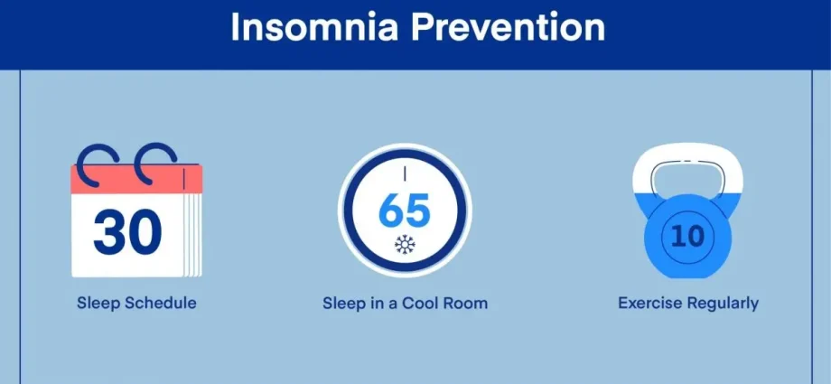 Prevention of insomnia (Sleep disorders)