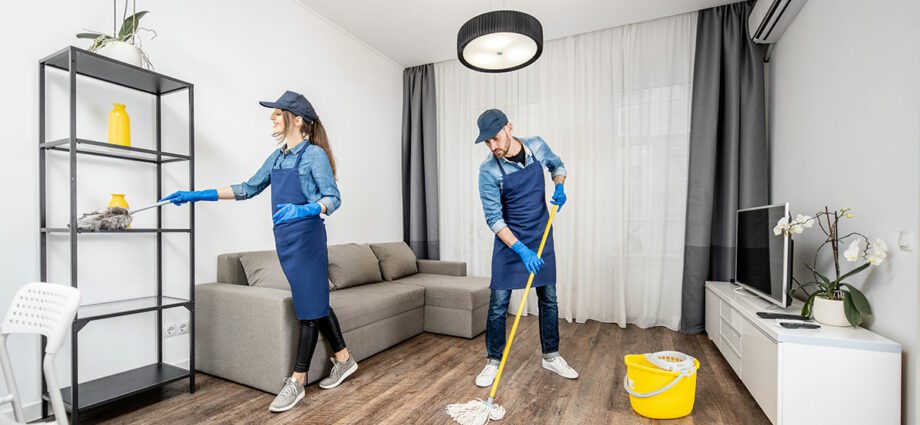 professional cleaning of apartments