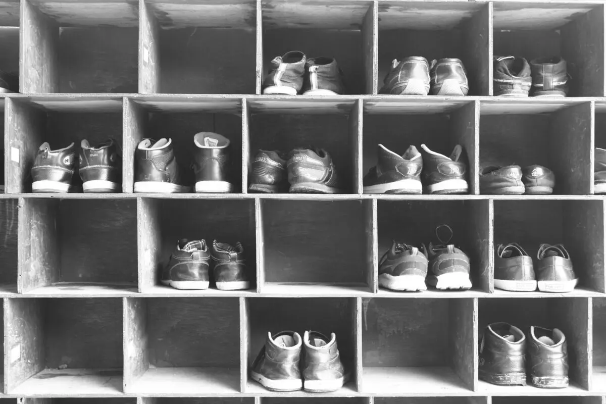 Proper storage of shoes