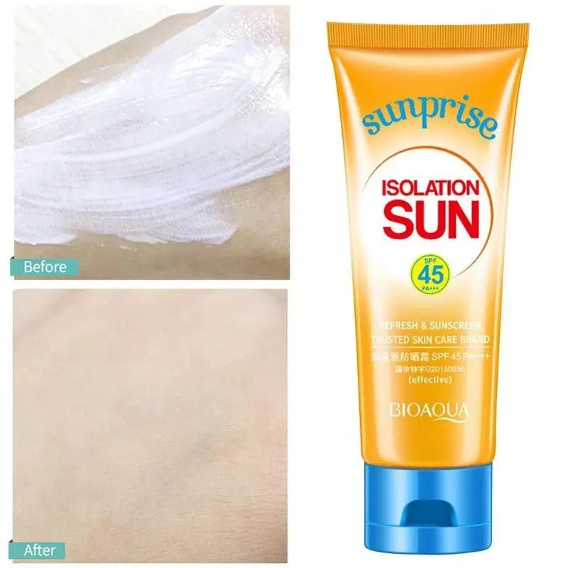 Protective hand cream, face, sun protection