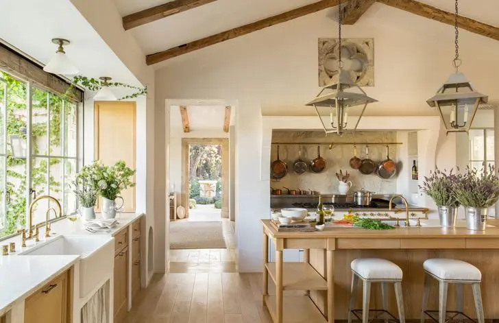 Provence style home interior