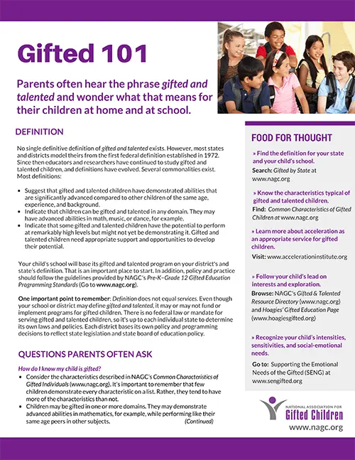 Psychologist&#8217;s advice to parents of gifted children, education