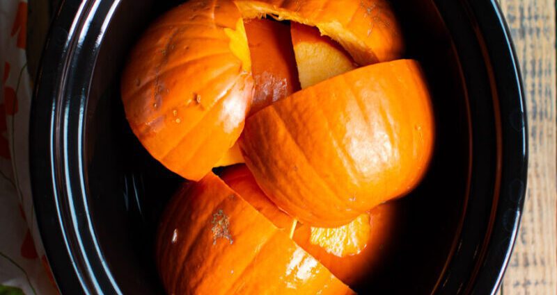 Pumpkin in a slow cooker. video recipe