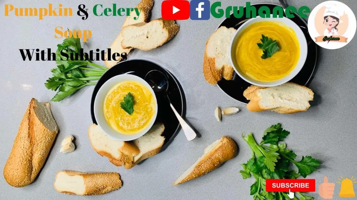 Pumpkin with celery: video recipe