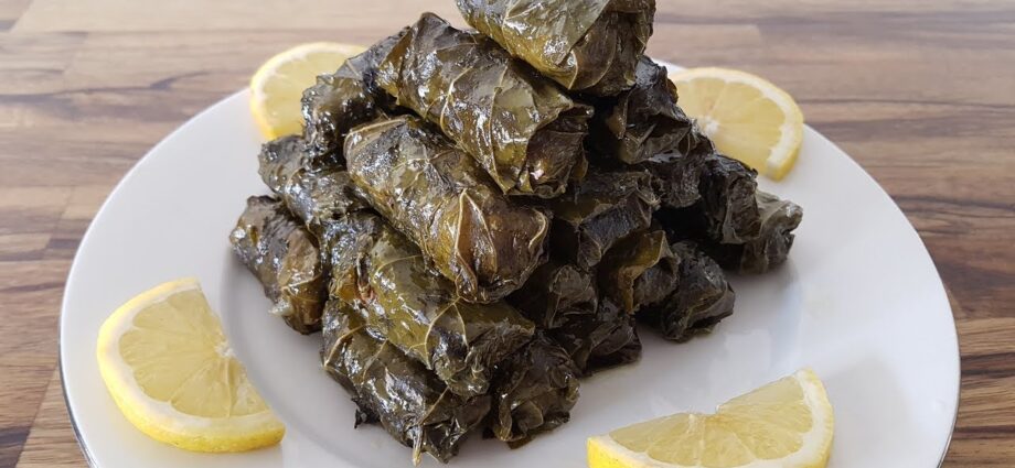 Real dolma: recipe for cooking. Video