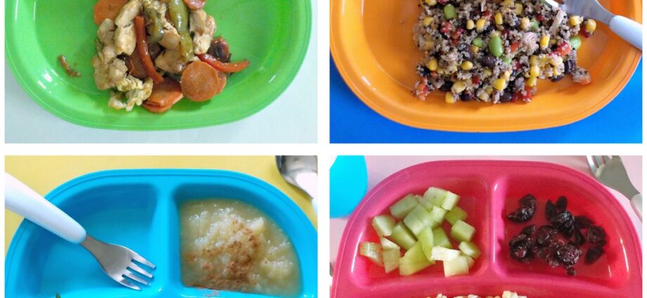 Recipes for children from 1 year old: one-year-old child, dishes