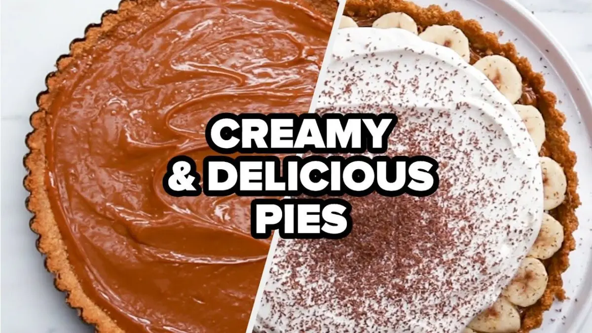 Recipes for delicious pies: video