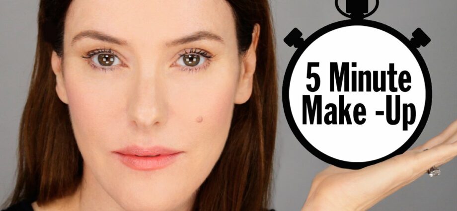 Osvježavajuća šminka za 5 minuta: upute korak po korak