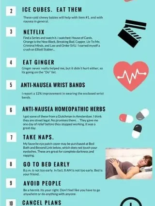 Relieve pregnancy nausea naturally