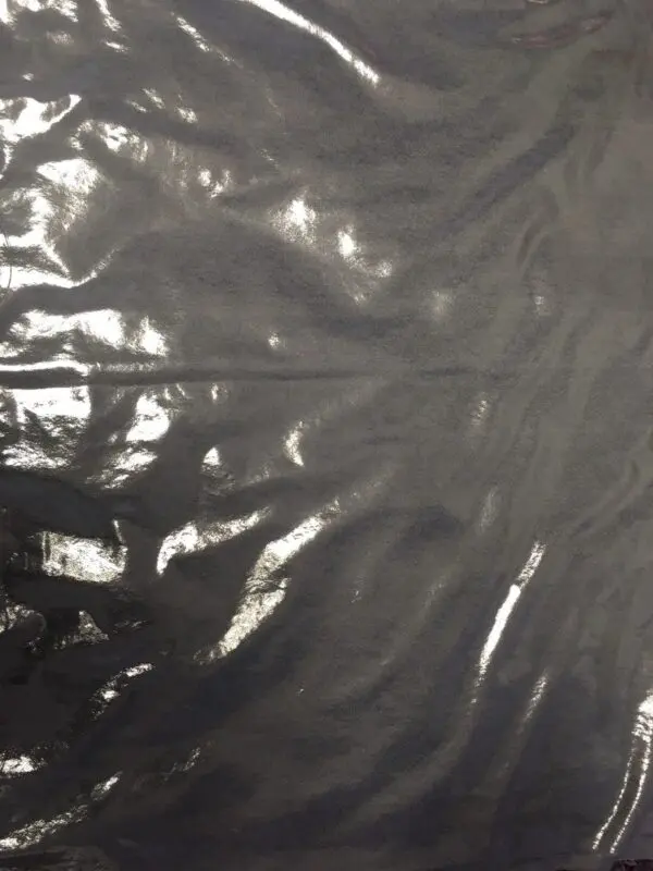 Removing shine from a jacket.