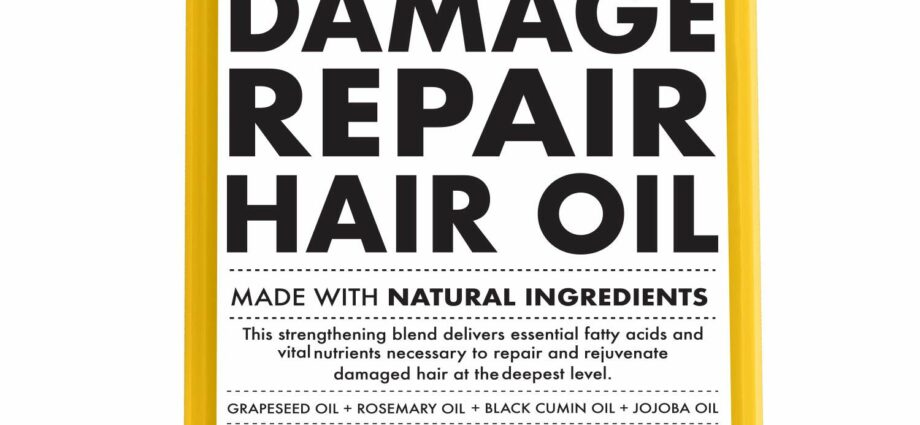 Repairing hair oils, reviews