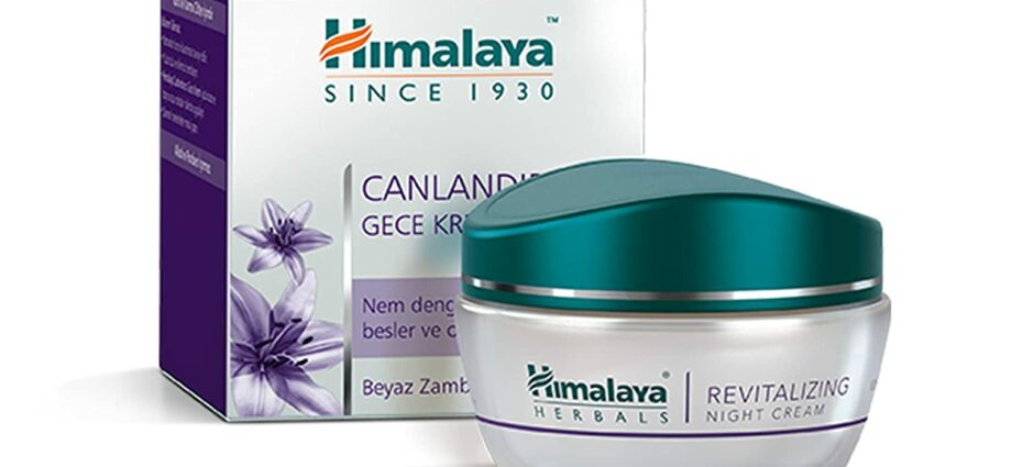 Revitalizing night cream