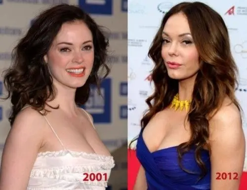 Rose McGowan: unsuccessful images