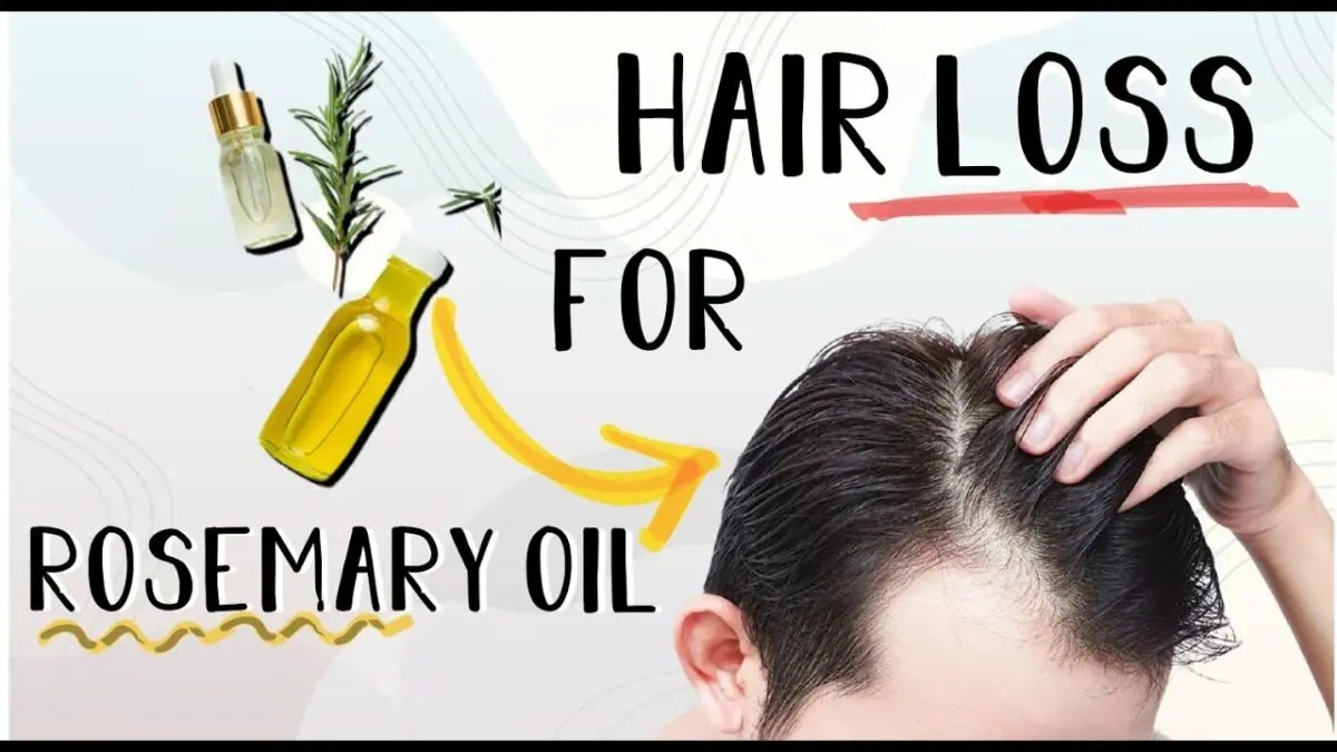 Rosemary oil for hair. Video